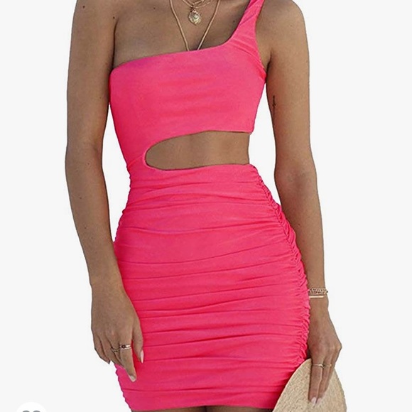 primoda Dresses & Skirts - Primoda one shoulder cut out bodycon dress NWOT